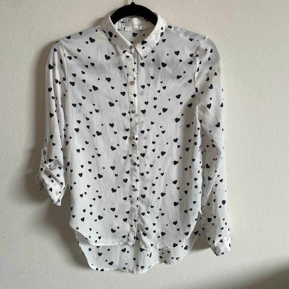 heart blouse